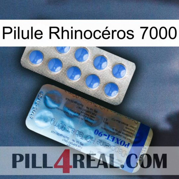 Pilule Rhinocéros 7000 40